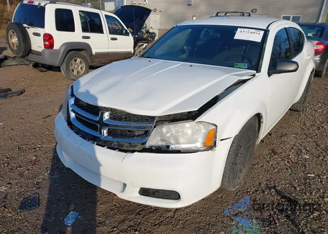 2013 Dodge Avenger Se z USA, uszkodzony, nr VIN 1C3CDZAB8DN631534